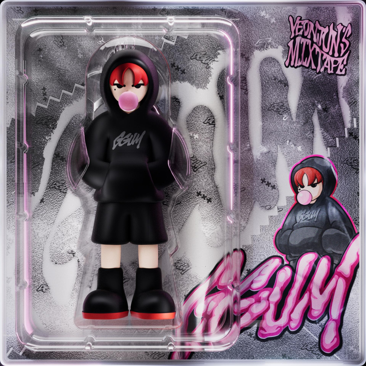 Фигурка Ёнджуна, которая входит в состав физического релиза микстейпа - просто милейшая!