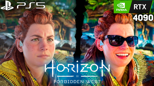 Сравниваем Horizon Forbidden West Complete Edition PS5 vs PC