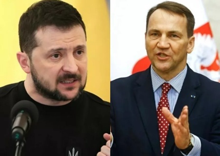    Зеленский пренебрёг дипломатией и едва не поругался с Сикорским