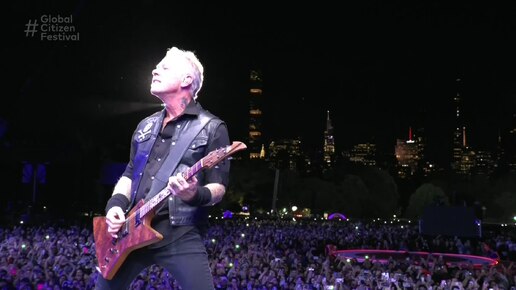 Télécharger la video: Metallica - Enter Sandman (Global Citizen Festival 2022