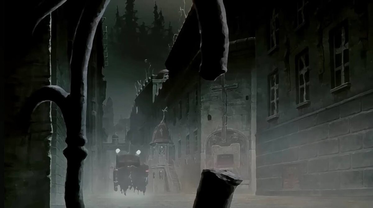 Кадры из мультфильма "Охотник на вампиров D: жажда крови"