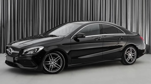 Mercedes-Benz CLA, 2019 год.