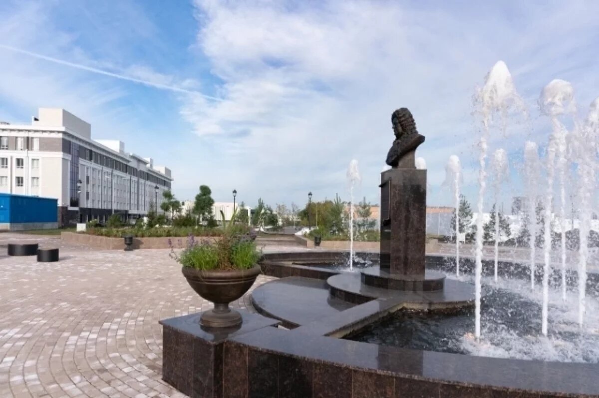    В Кемерове открыли новый сквер с фонтаном в Ленинском районе