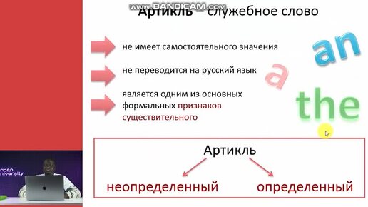 Артикли в английском языке