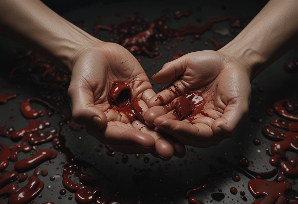 К чему снится кровь на руках?