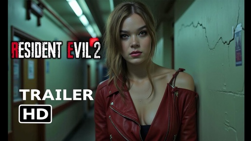 Resident Evil 2 Ai trailer Live action concept (Tom Holland, Hailee Steinfeld)