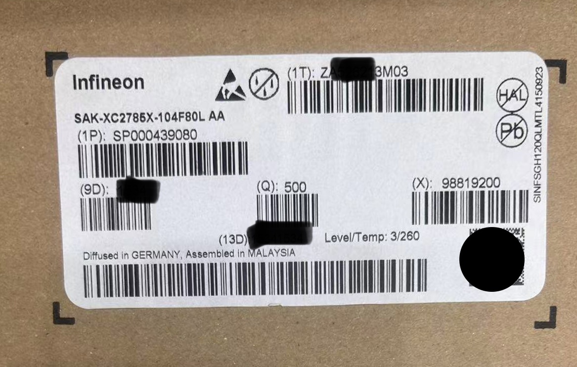 INFINEON Series SAK-XC2785X-104F80L AA