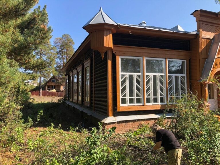    В Бузулукском бору благоустраивают территорию опытной станции Оренбуржье