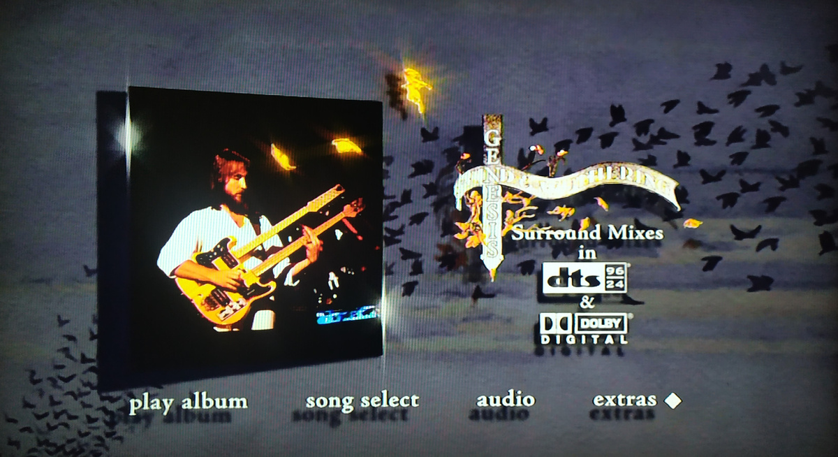 Genesis "Wind & Wuthering" SACD + DVD - main menu 1