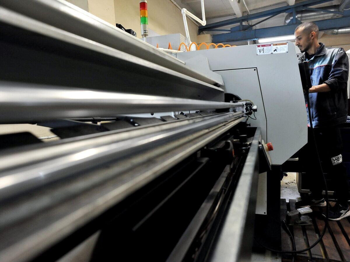    Металлообработка на заводе "Титан" в Тамбове© РИА Новости . Алексей Сухоруков