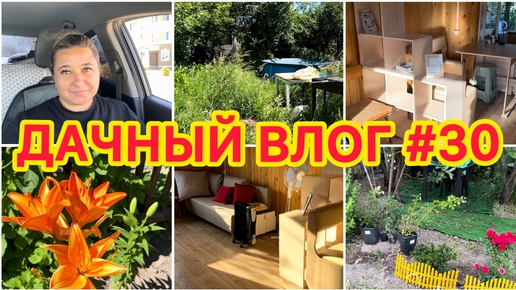 Download Video: 🏡 ДАЧНЫЙ ВЛОГ #30: УЧАСТОК ВЕСЬ ЗАРОС ТРАВОЙ / ОБНОВЛЕНИЕ ИНТЕРЬЕРА В ДАЧНОМ ДОМИКЕ 👍СОБИРАЮ СТЕЛЛАЖ