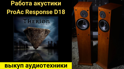 Выкуп hi- fi аудиотехники, проверка звучания акустики ProAc Response D18-Therion: testi di canzoni