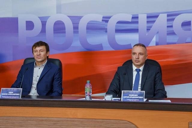    Максим Чудов (слева) и Сергей Медведев (справа). Фото: Динамо (Уфа)