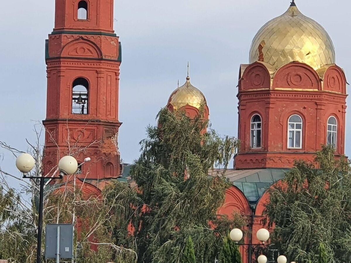    Последствия украинского обстрела в селе Муром Белгородской области© Фото : Настоящий Гладков/Telegram
