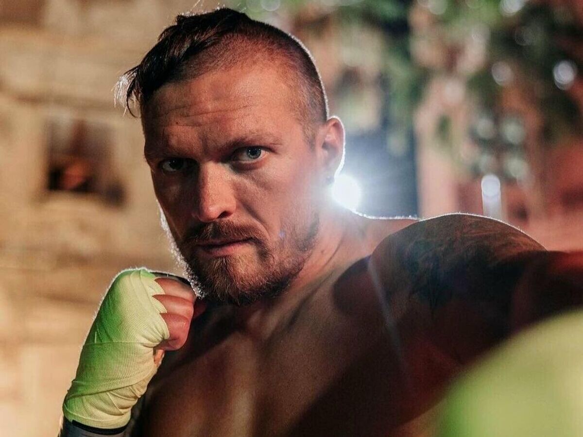    Александр Усик© Соцсети промоутерской компании Usyk17