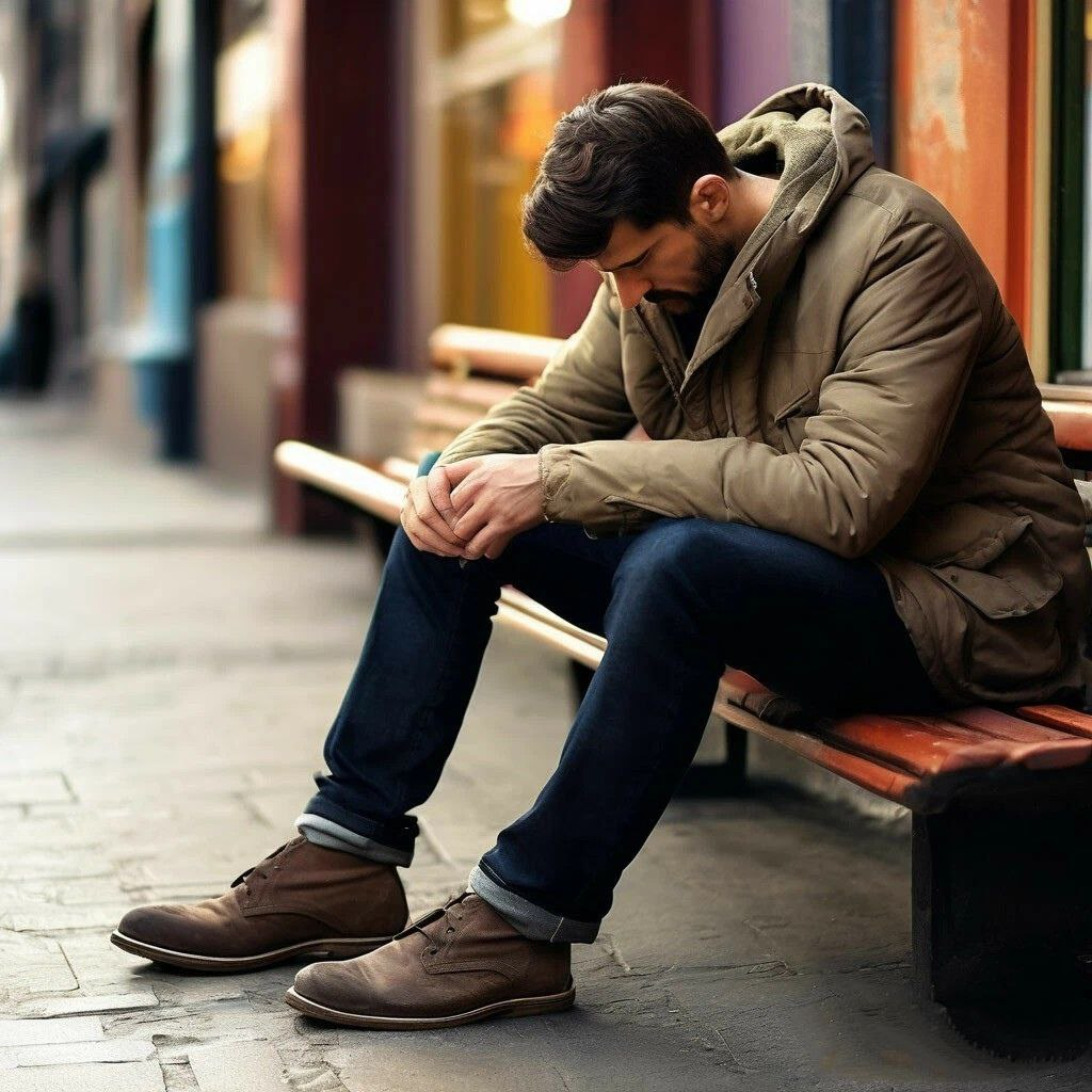 У мужчины опять заболела голова (тоже один из симптомов).