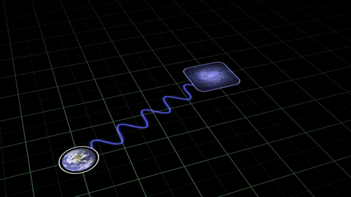Примерно так выглядит "красное смещение".