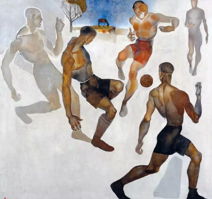 Дейнека А.А. Футбол, 1924