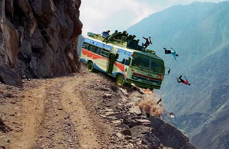 Падение автобуса в 1983 г унесло больше 100 жизней