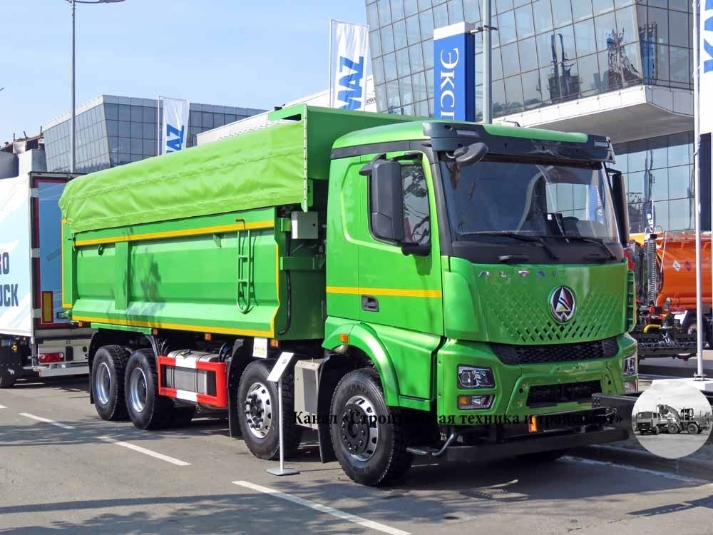 Грузовик Алтай на выставке. Фото сайта Строительная техника и технологии 