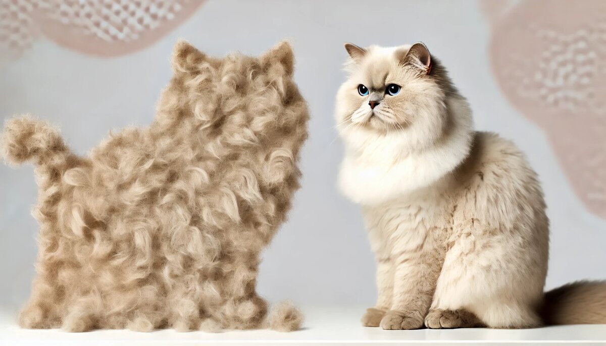 Линька у котов и кошек