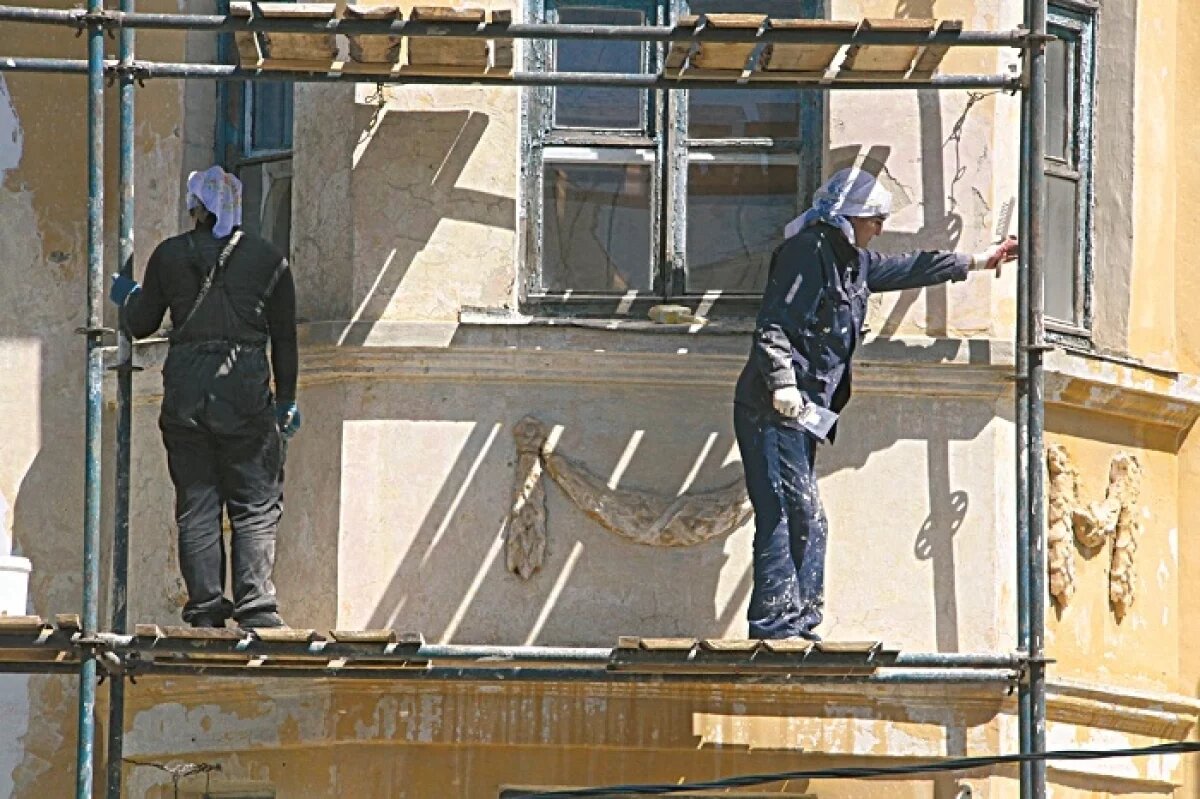    На здании планетария в Смоленске обновили фасад