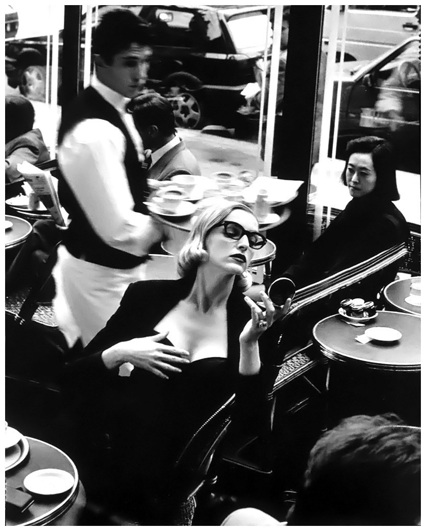 Для Lavazza Calendar, 1993. Фотограф Хельмут Ньютон 