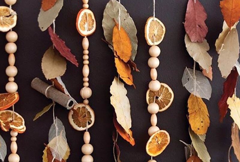 Гайд по использованию веток и листьев в качестве осеннего декора