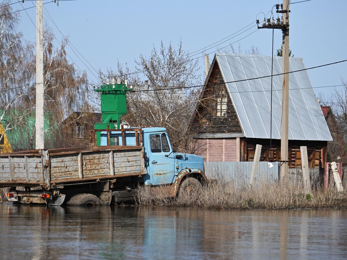    Паводок в Курганской области© РИА Новости / Кирилл Зыков