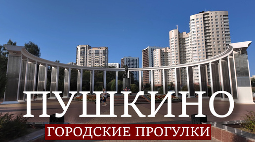 Городские прогулки: Пушкино! Что можно увидеть в этом городе?