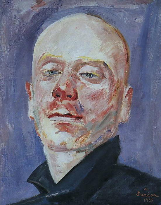 М. Сарьян. Портрет Карена Камсаракана. 1935 год.