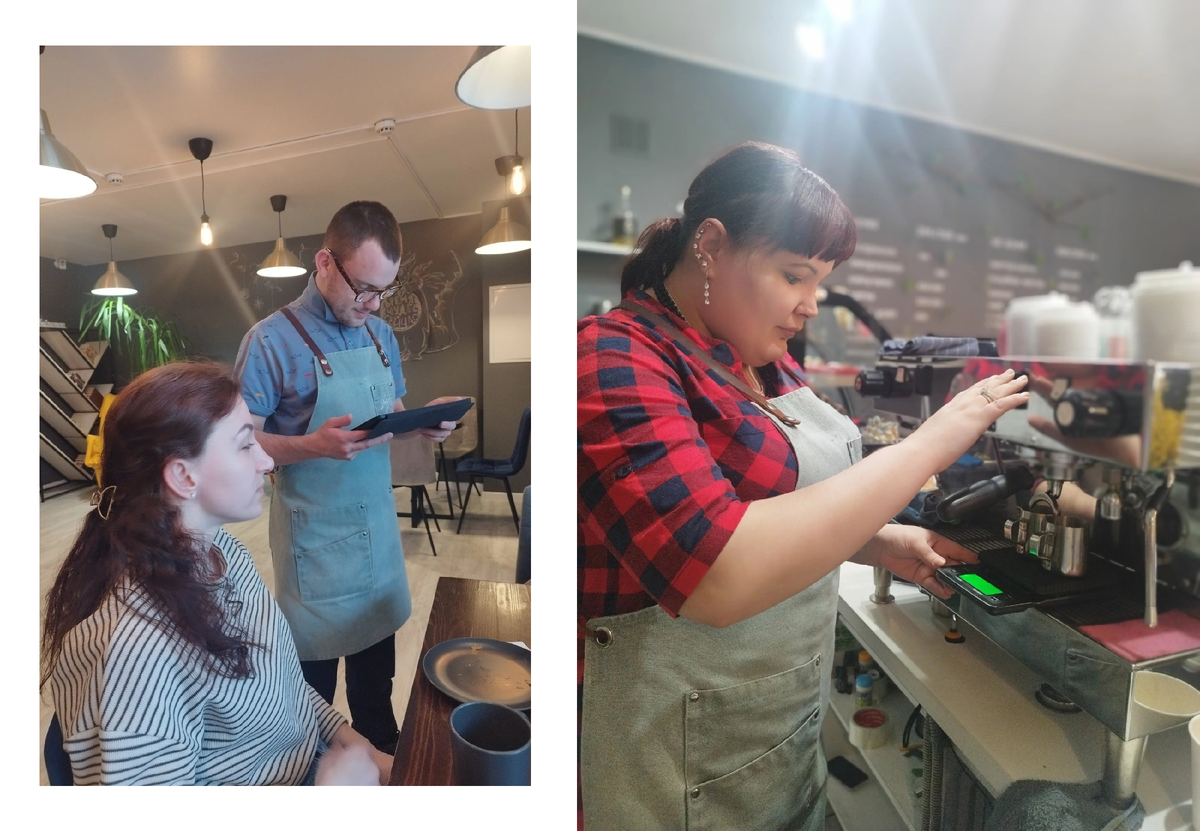 Подмастерья "Коточердака" на "кофейно" стажировке