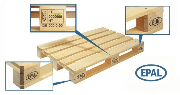 клейма для европоддона