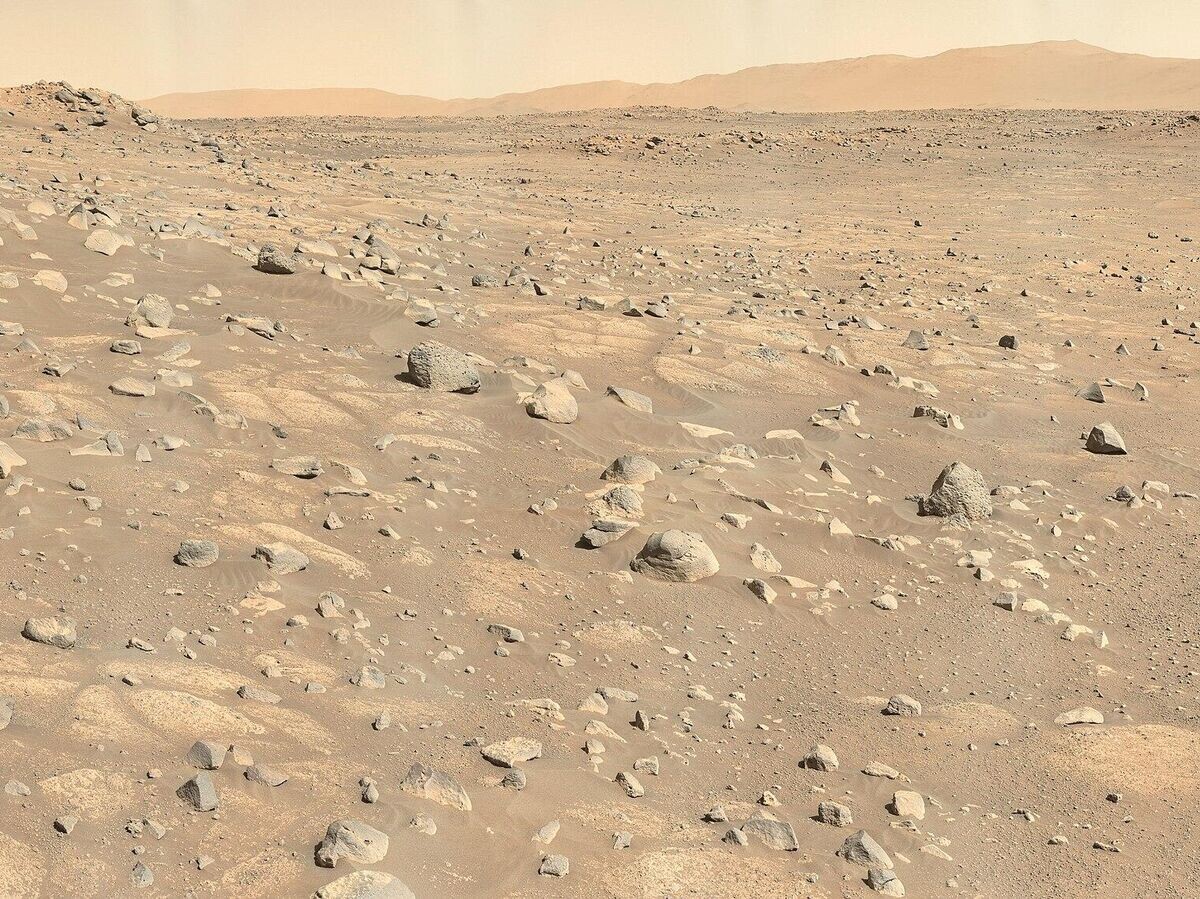    Изображение получено камерой марсохода Perseverance 8 июля 2021-го© NASA/JPL-Caltech/ASU/Iñaki Docio