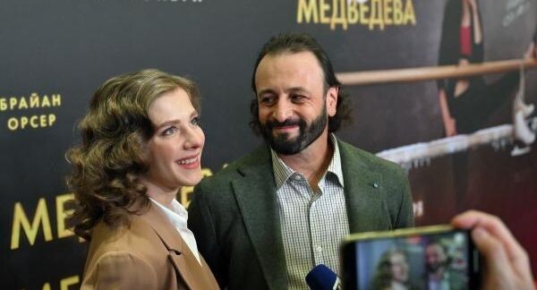    Актриса Лиза Арзамасова и фигурист и тренер Илья Авербух / РИА «Новости»
