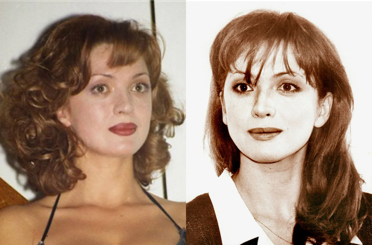 на фото Ольга Дроздова в молодости