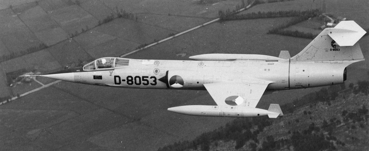    Хотите пример? Пожалуйста - старый добрый F-104 Starfighter.Netherlands Institute for Military History