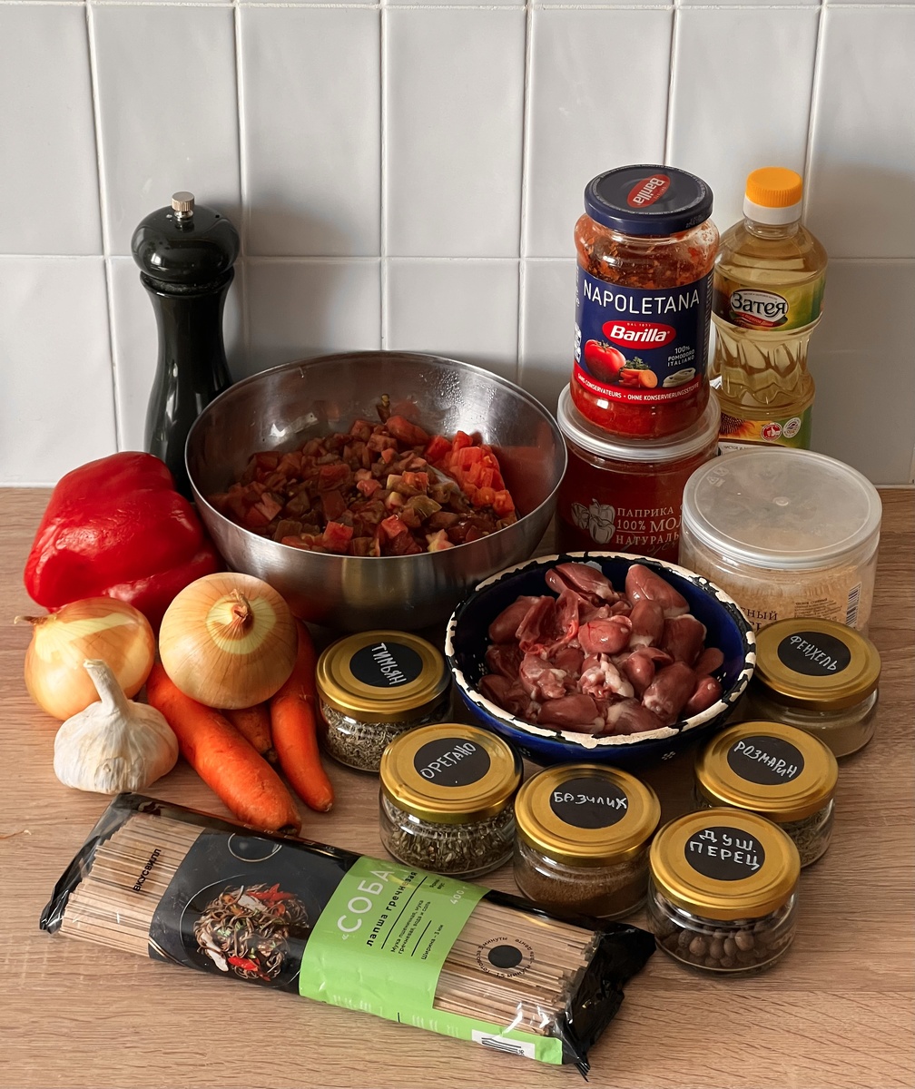 Barilla я не использую, она тут, потому что врага надо знать в лицо