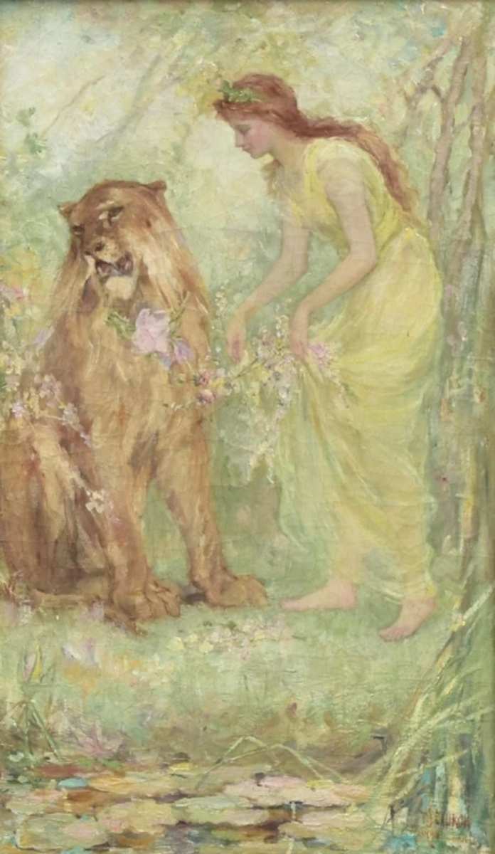 "Леди и Лев", 1896г