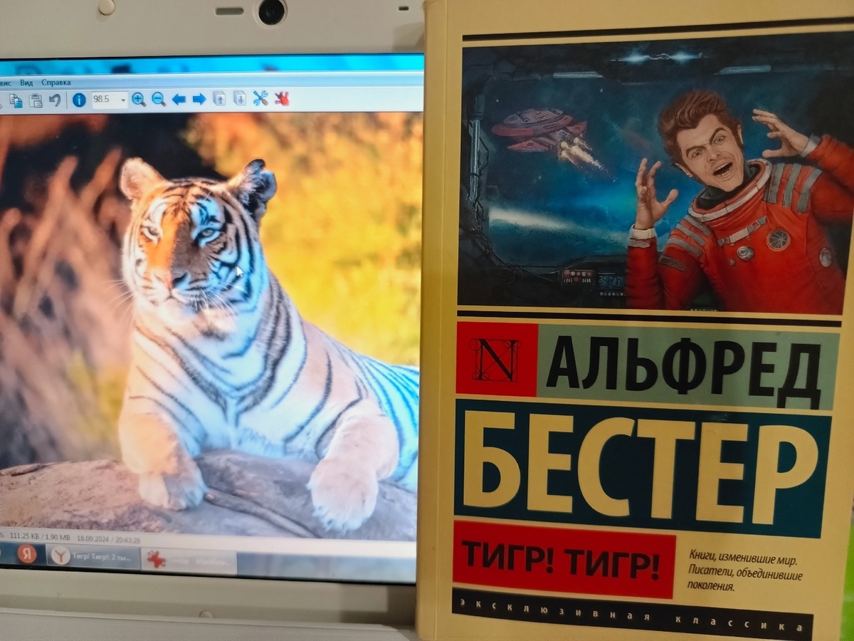 Альфред Бестер "Тигр! Тигр!". Издательство АСТ, Москва, 2017 г., 316 стр.