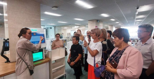    Делегация Оренбуржья приняла участие в библиотуре в национальную библиотеку Татарстана Кристина Просвиркина