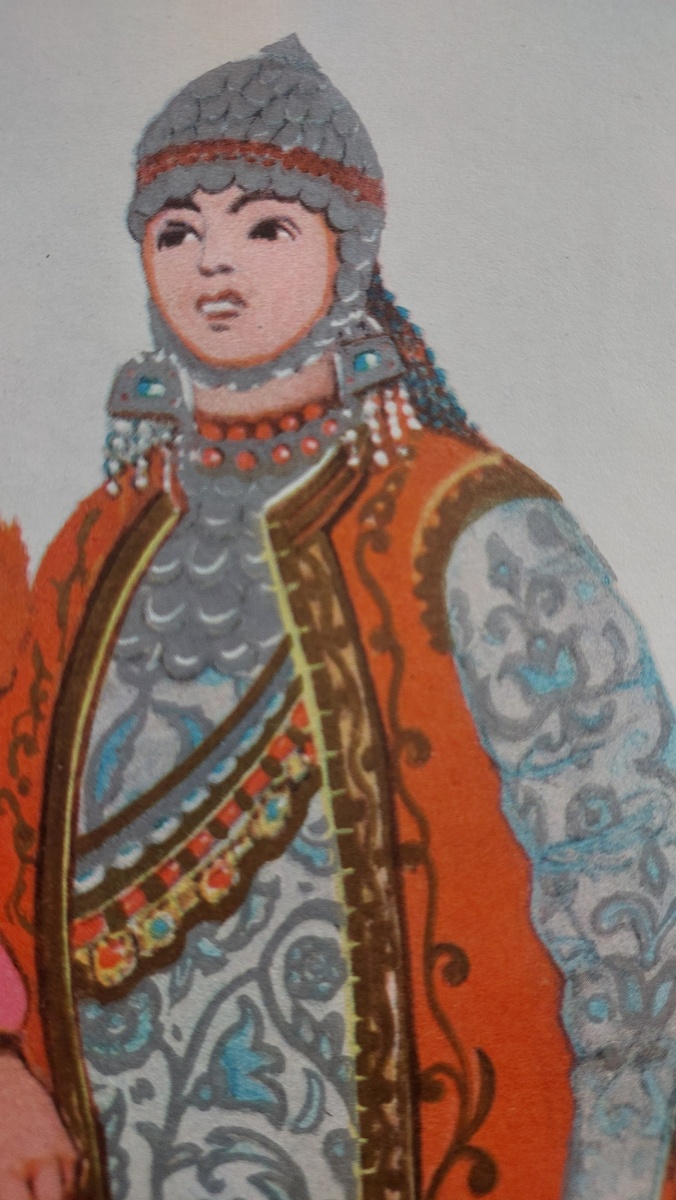 Костюм богатой татарки 18 века