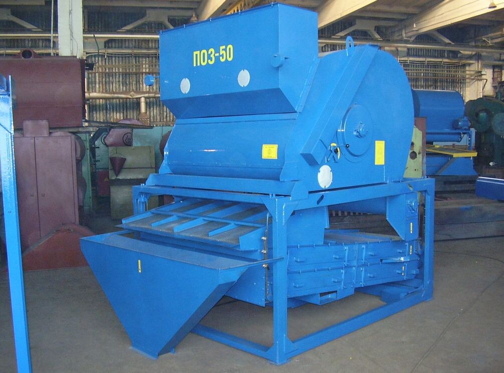 Зерноочистительная машина.