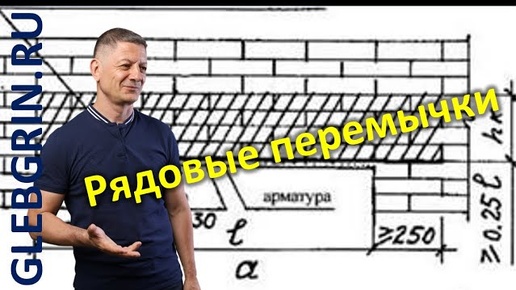 Рядовые перемычки. Нормативы и рекомендации