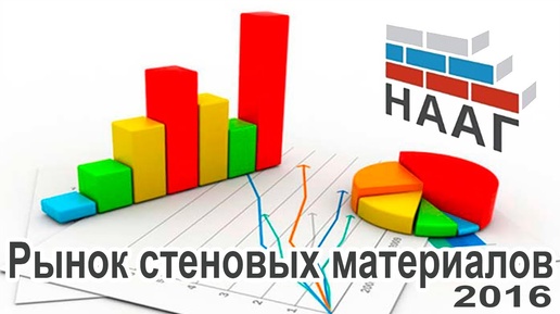 Рынок стеновых материалов 2016. Доля газобетона на рынке