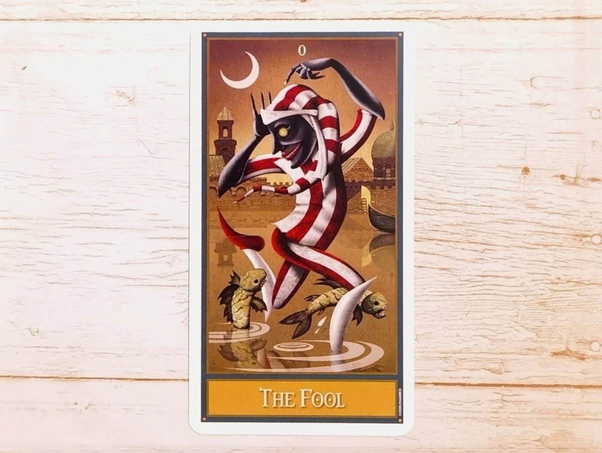 Аркан 0 "Дурак". "Таро Безумной Луны".