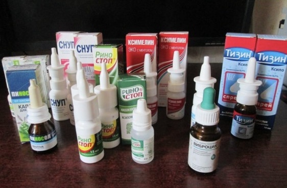 Сосудосуживающие капли