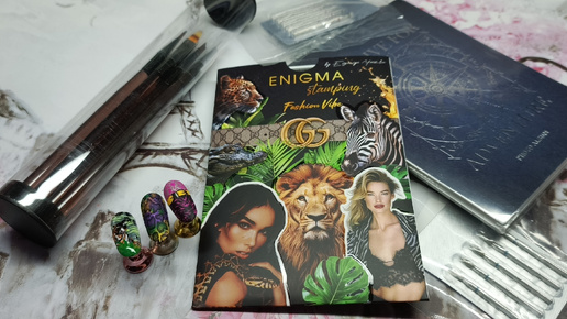 Ozon. Wildberries. Распаковка 🔥Пластина 27 от Enigma stamping