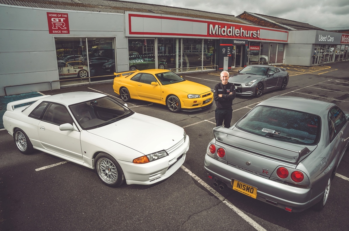 Успех Nissan Skyline GT-R на британском рынке – во многом заслуга Энди Миддлхёрста.