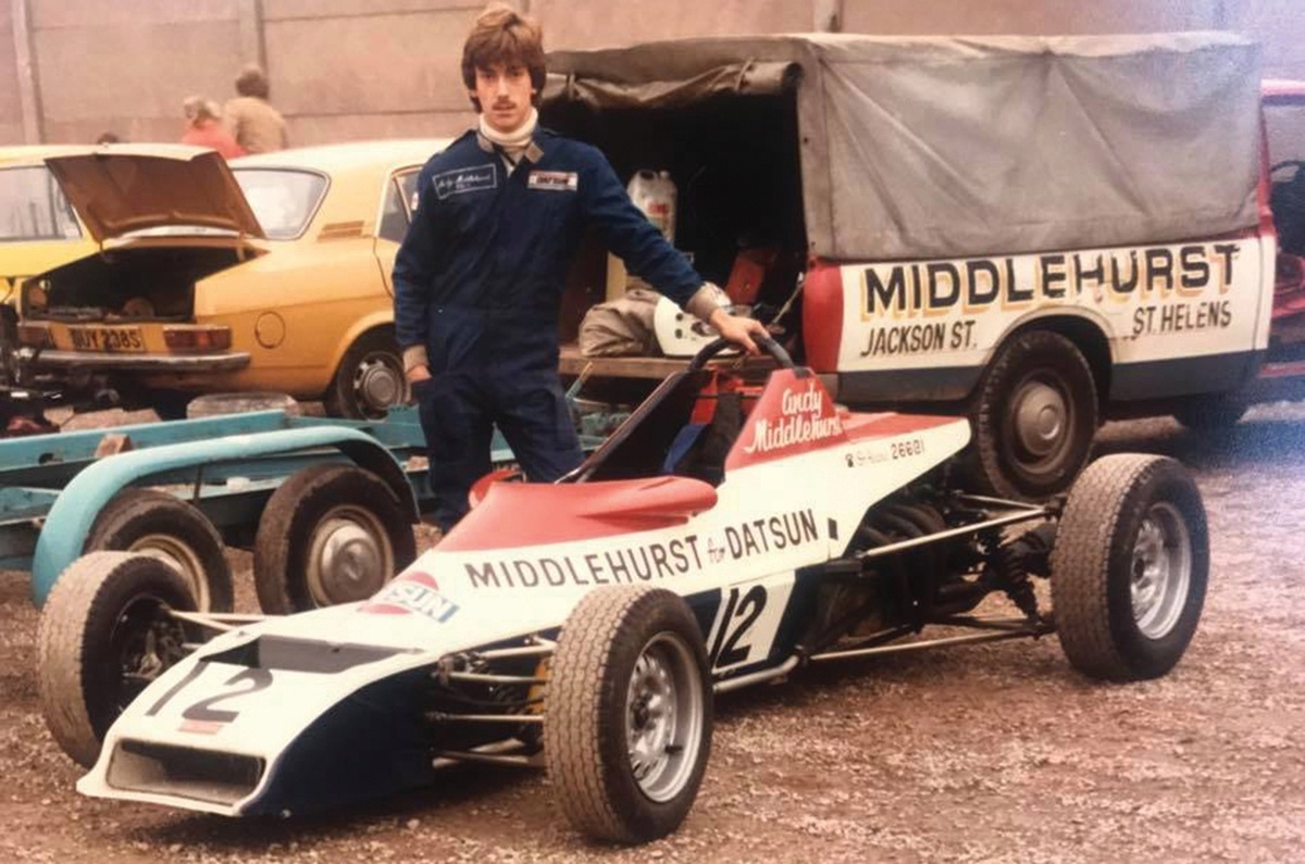 17-летний Энди Миддлхёрст в свой первый сезон в Formula Ford